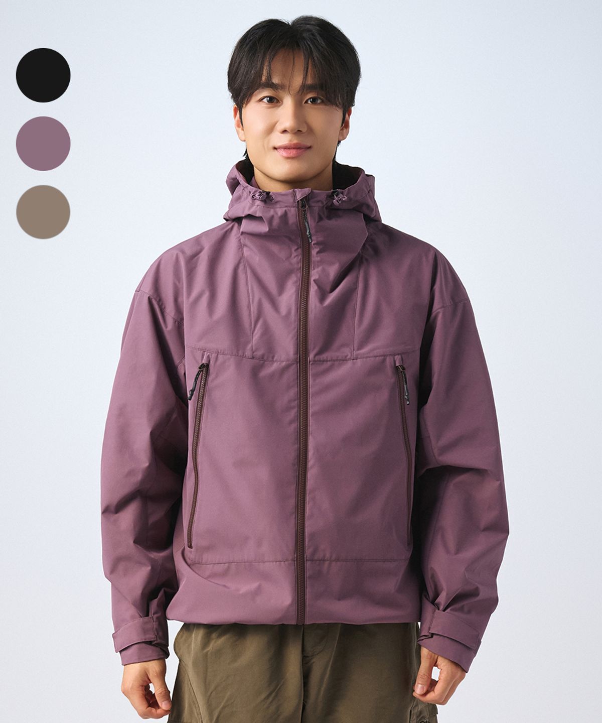 무신사 스탠다드 스포츠(MUSINSA STANDARD SPORTS) 2-Layer 스티치 바람막이 (3color)