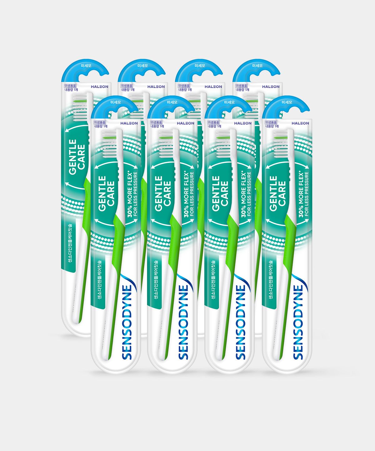 센소다인(SENSODYNE) 센소다인 부드러운 미세모 젠틀 칫솔 1입 x8개
