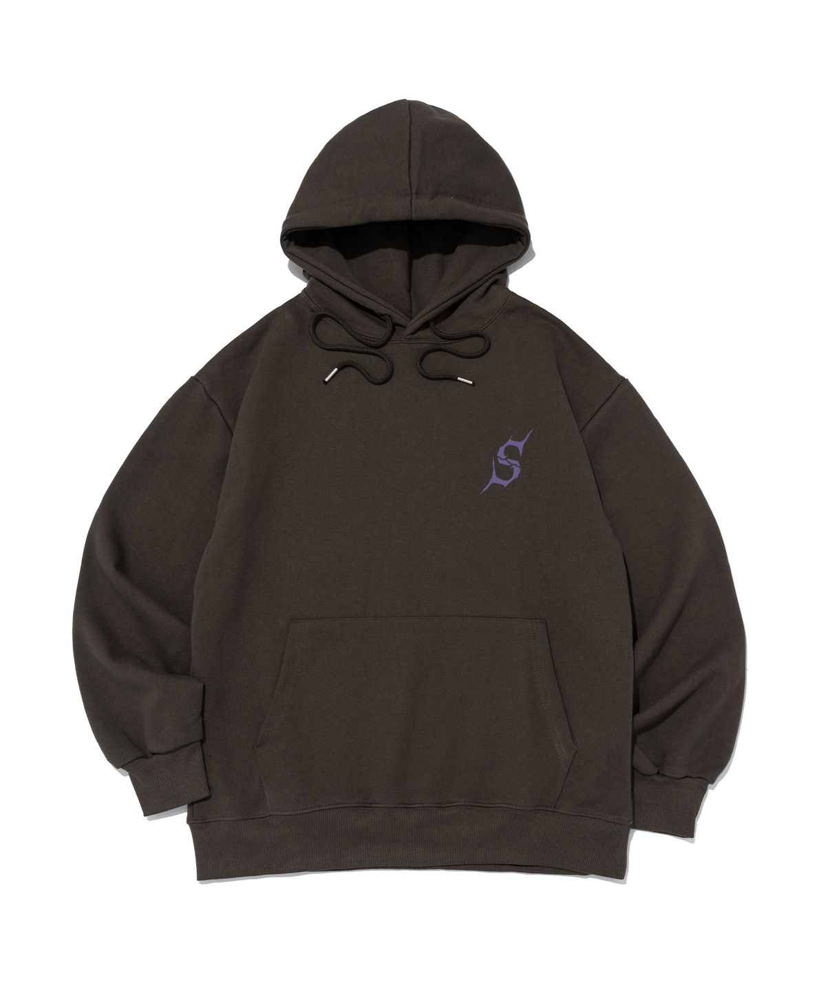 서울어패럴(SEOUL APPAREL) S 로고 후드 티셔츠 (카키)