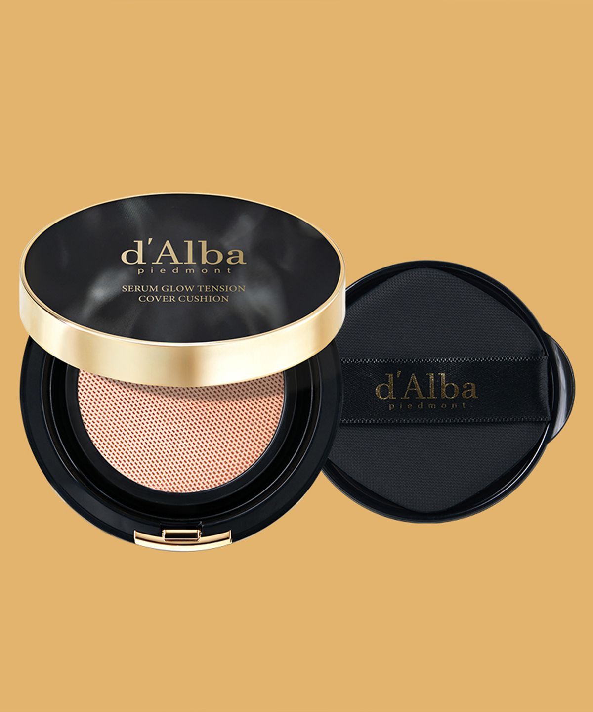 달바(D'ALBA) 세럼 글로우 텐션 커버 쿠션 23호 세트 (본품 17g + 리필 17g)
