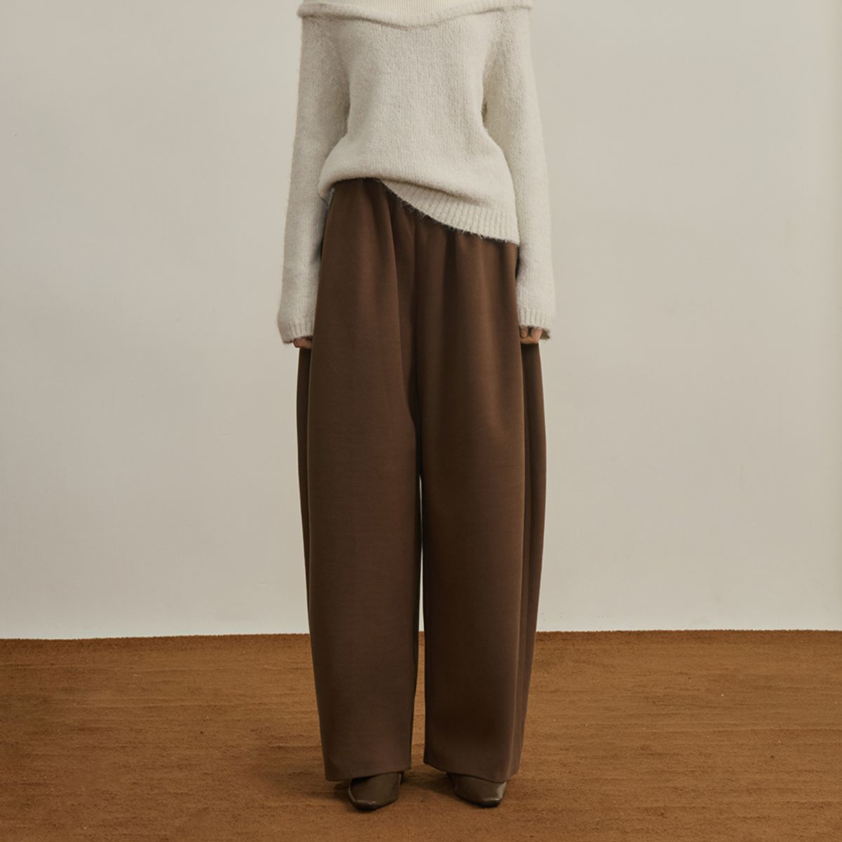 와이와이아이엠(YYIAM) YY_Loose wide-leg pants_2color