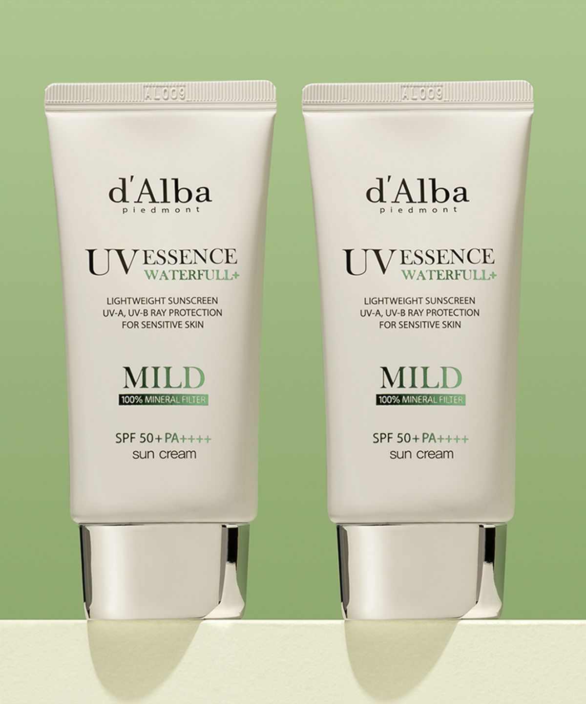 달바(D'ALBA) 워터풀 마일드 선크림 50ml+50ml