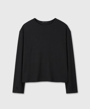 [DIVEIN X 패플서] RIBBED LONG SLEEVE (BLACK)