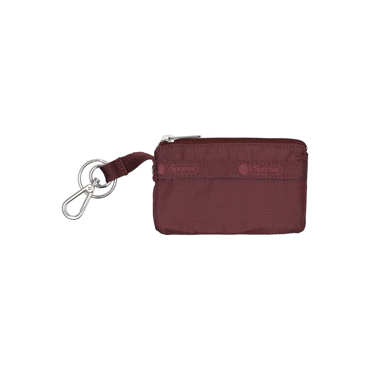 레스포색(LESPORTSAC) 딥 체리 집 카드 홀더 [3005.RA29]