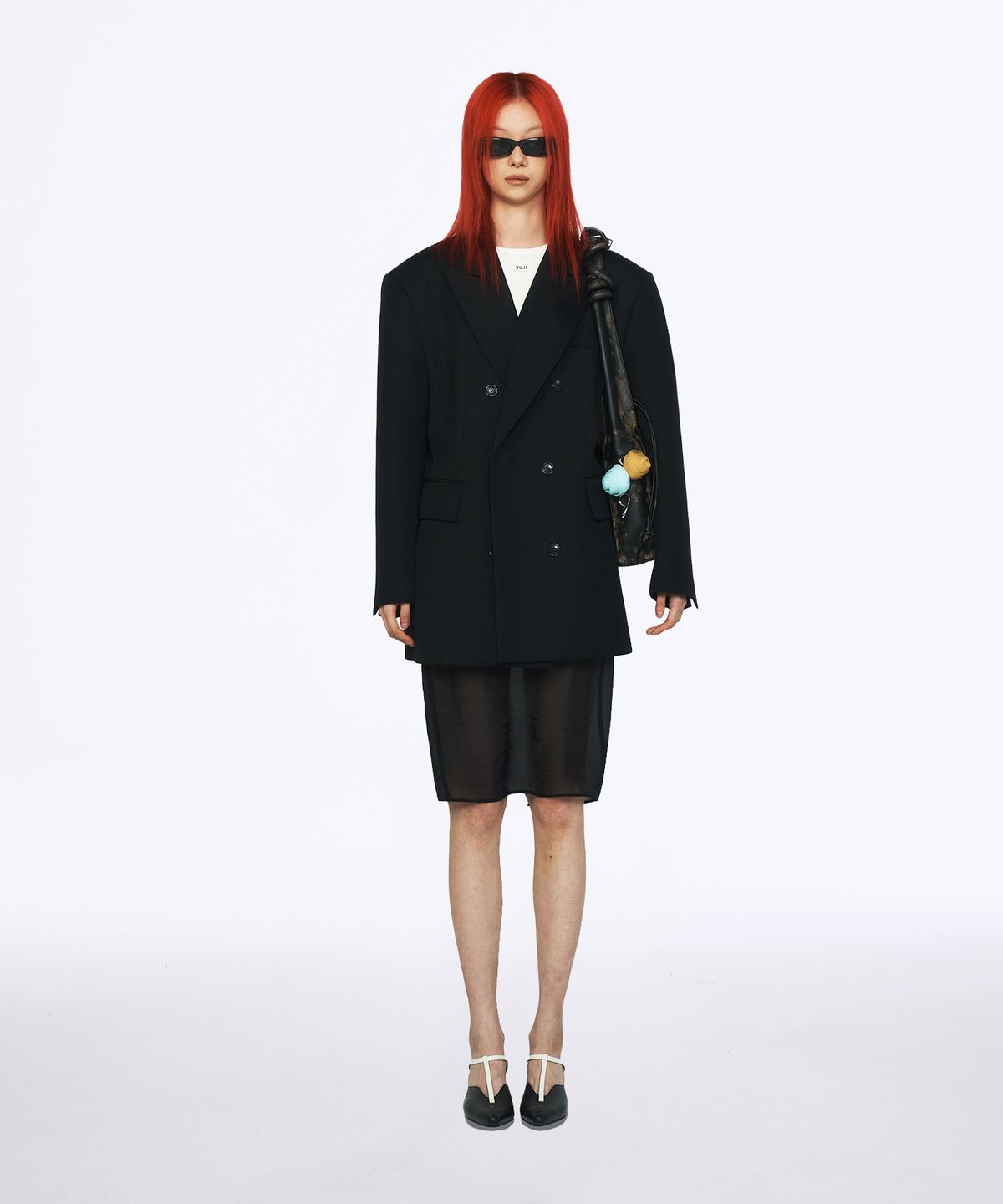 유지(YUJI) YUJI SIGNATURE TAILORED JACKET BLACK