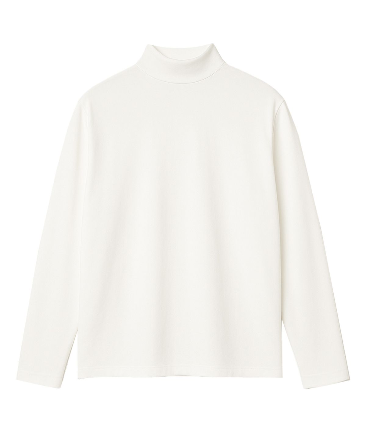 랜덤오프(RANDOMOFF) [Unisex] RÉSERVE OVER FIT MOCK-NECK TEE [WHITE]
