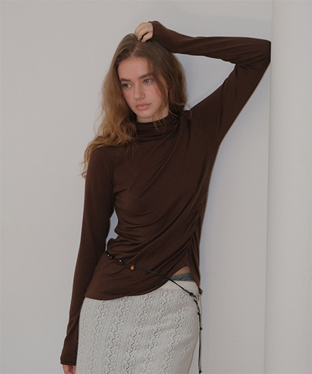 디애니(THE ANY) Cella Shirring Top