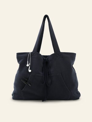 후디 쇼퍼백 (네이비)