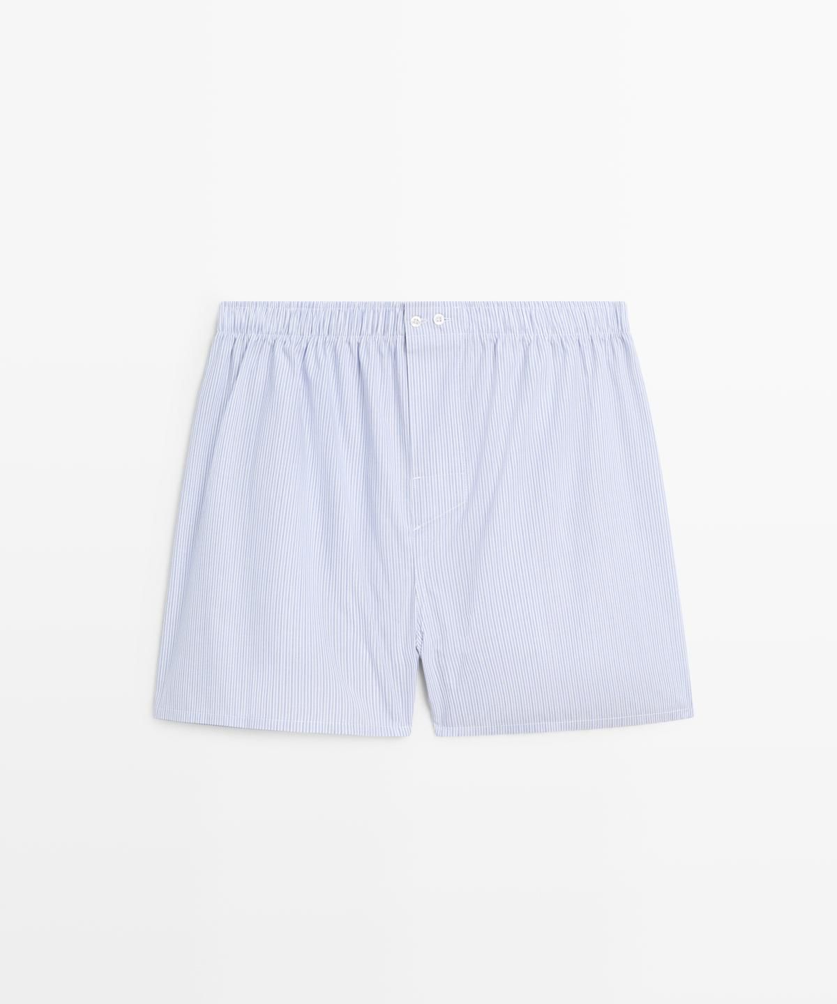 마시모두띠(MASSIMO DUTTI) 100% 코튼 스트라이프 팬티