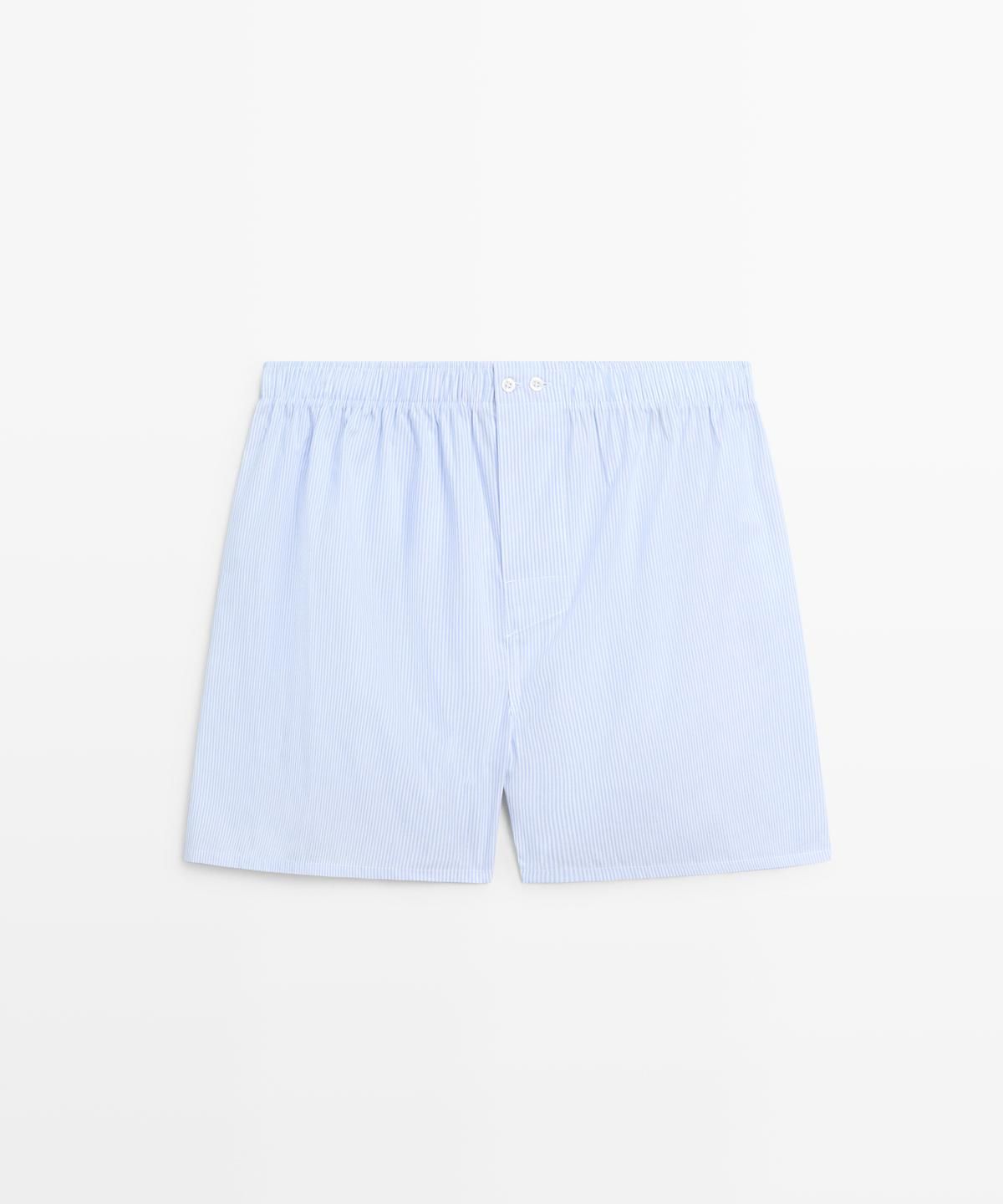 마시모두띠(MASSIMO DUTTI) 100% 코튼 스트라이프 팬티