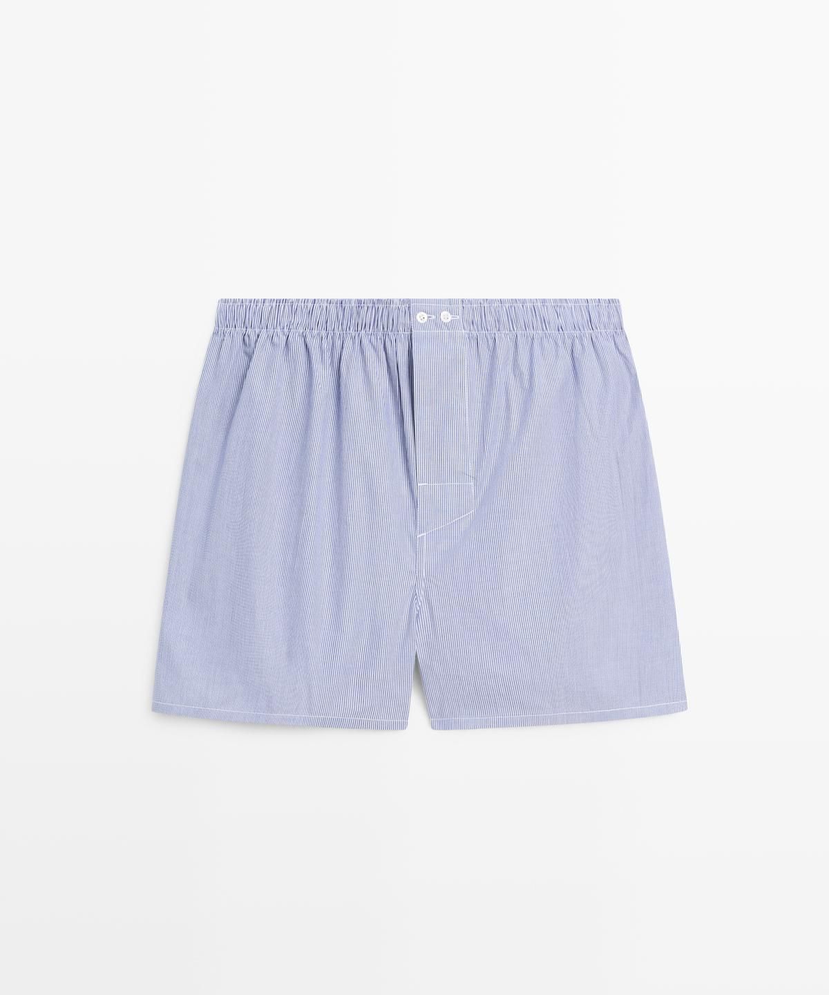 마시모두띠(MASSIMO DUTTI) 100% 코튼 스트라이프 팬티