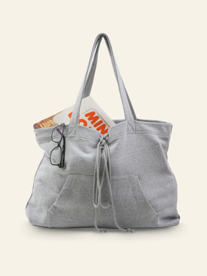 후디 쇼퍼백 (멜란지)