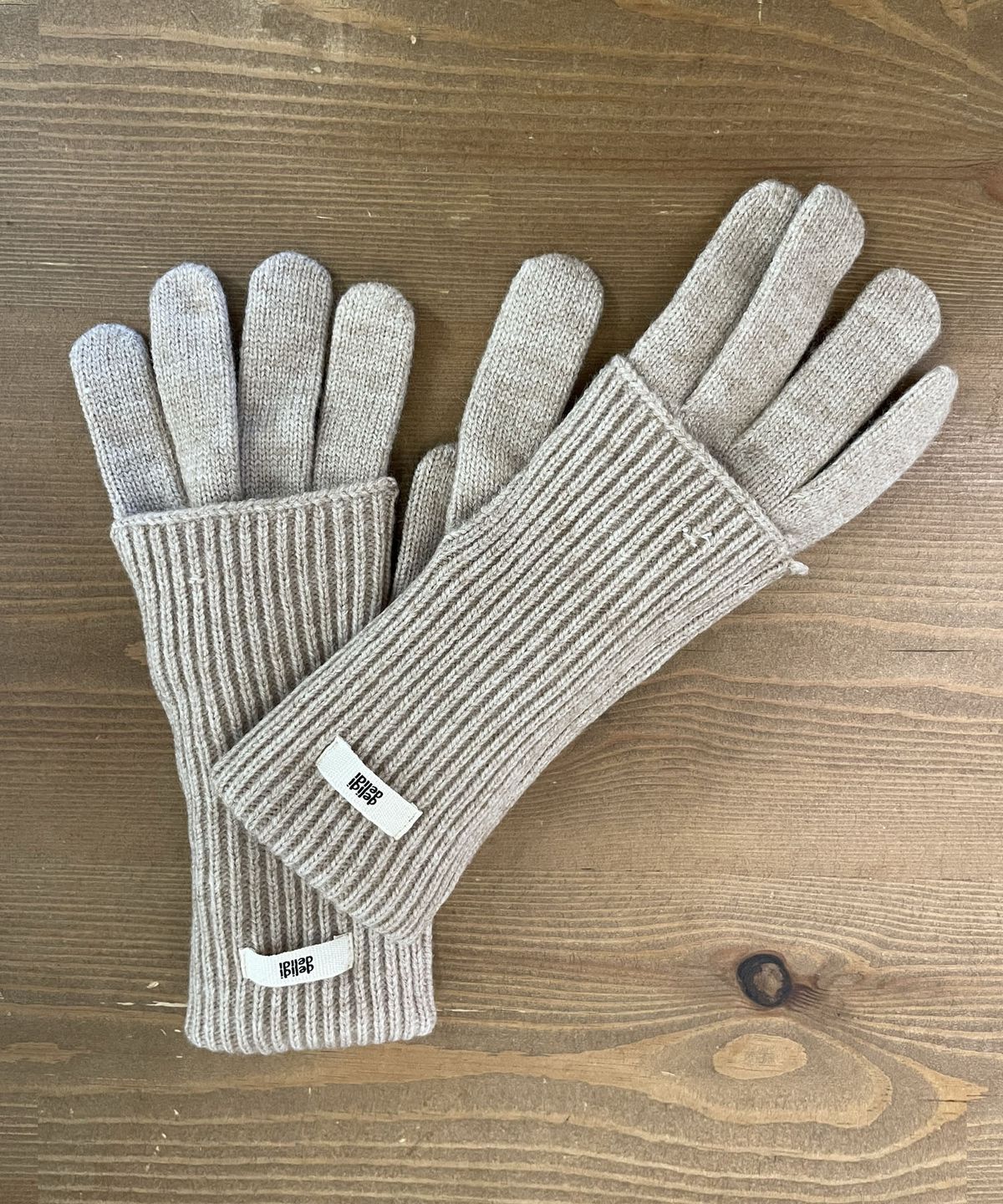 딜라이디(DELIDI) Lithe gloves (light brown)