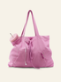 후디 쇼퍼백 (핑크)