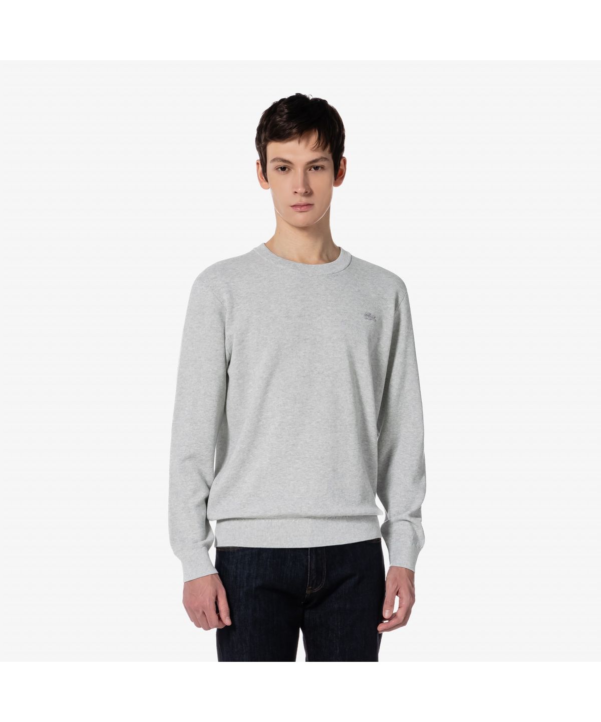 라코스테(LACOSTE) 남성 베이직 크루넥 풀오버 AH498E-55G CCA
