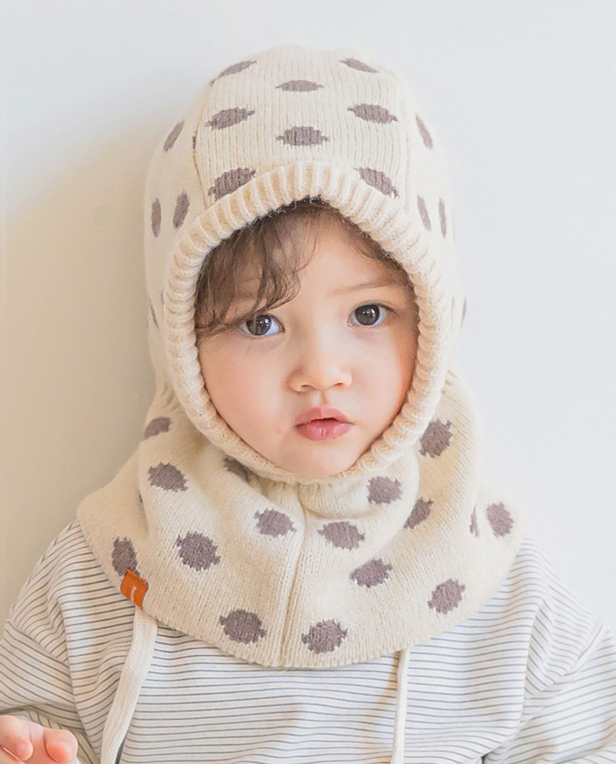 베이비블리(BABYBLEE) A25902 도트모던 바라클라바