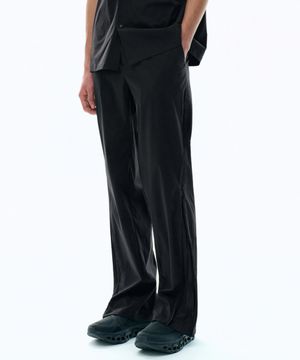 [사일런트 펑션] 사이드 지퍼 팬츠 [블랙]