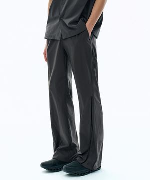 [사일런트 펑션] 사이드 지퍼 팬츠 [그레이]