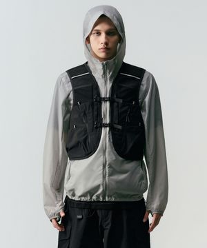 [시티 레저] 유틸리티 트레일 베스트 [블랙]