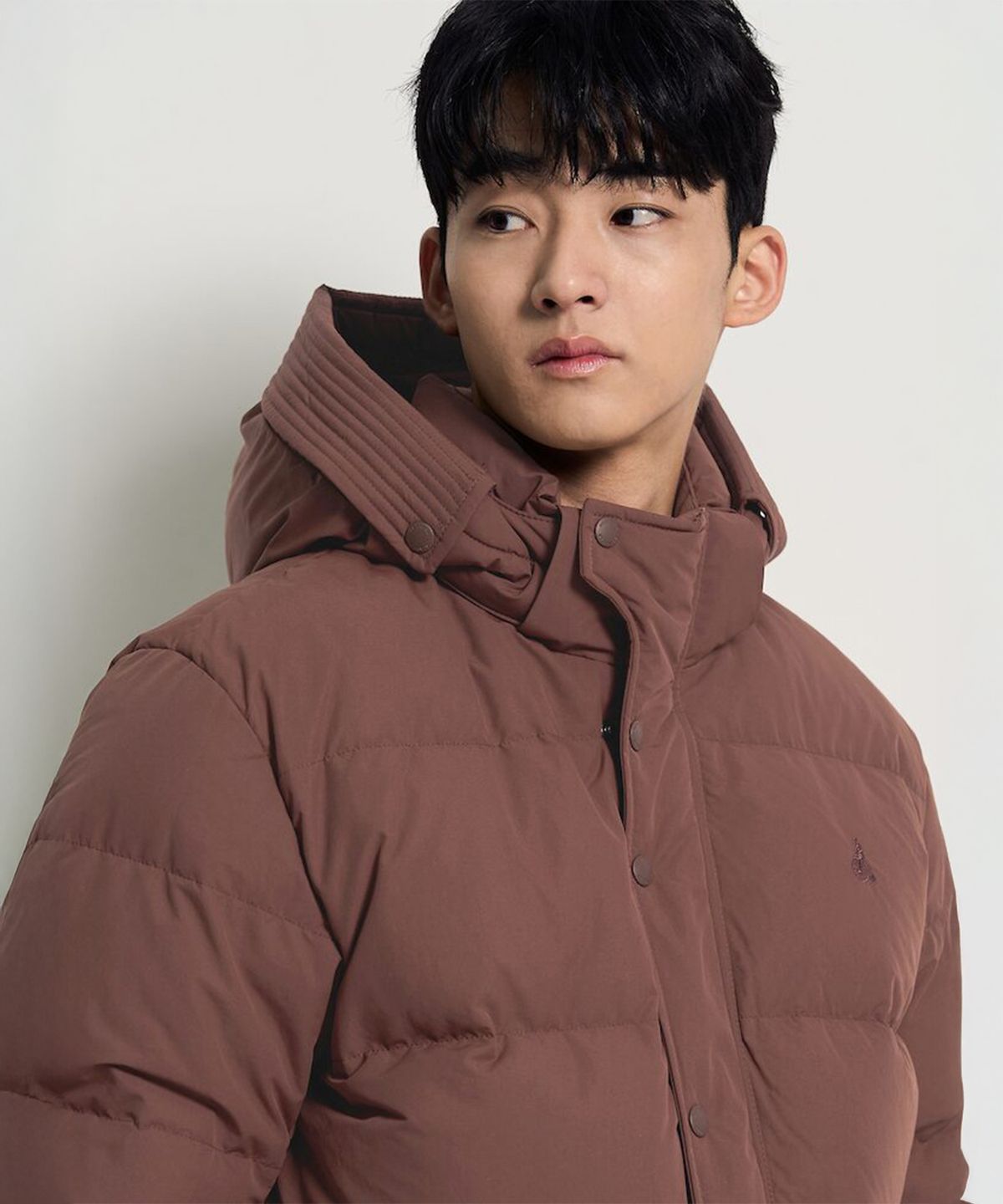 빈폴 멘(BEANPOLE MEN) 캐주얼 푸퍼 다운 재킷  브릭