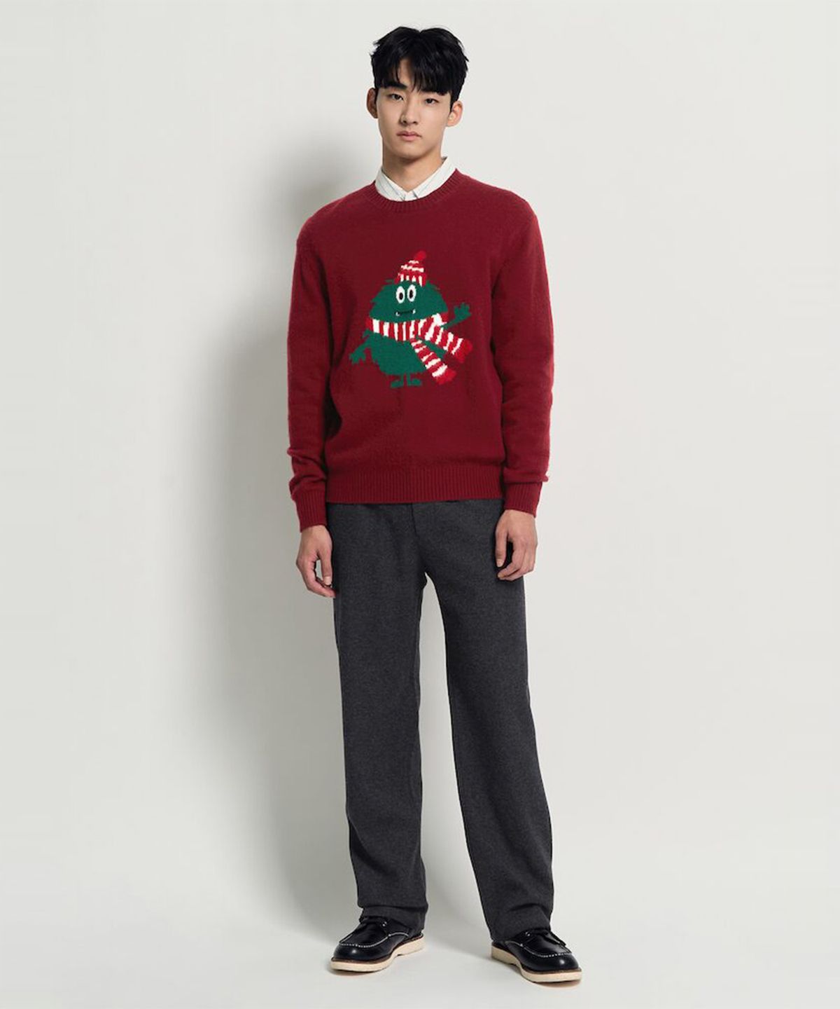 빈폴 멘(BEANPOLE MEN) 울라이크 저지 팬츠  애쉬