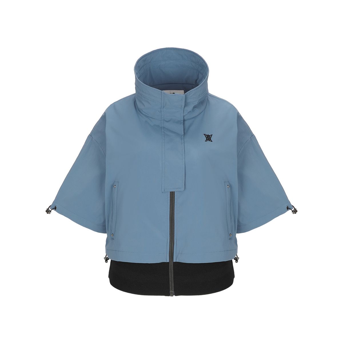어뉴골프(ANEW GOLF) W NECK POINT SHORT SLEEVE JK_BL