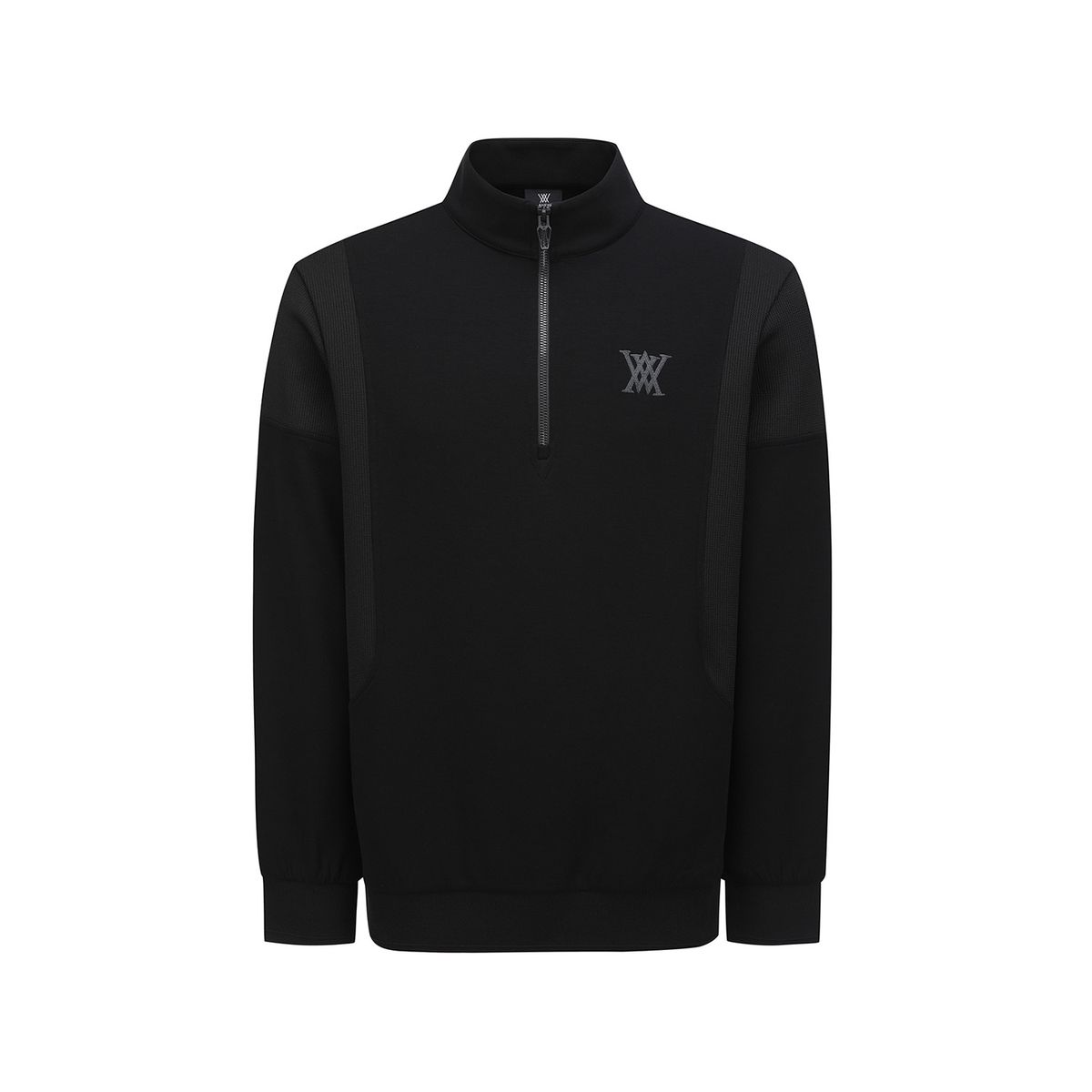 어뉴골프(ANEW GOLF) M HALF ZIP L/TS_BK