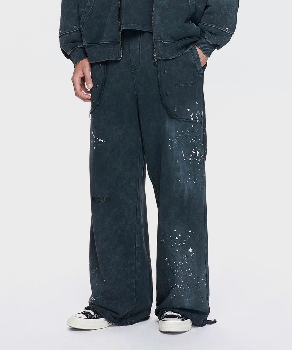 레 벤자민(LES BENJAMINS) (U) 스웨트팬츠 301 네이비 SWEATPANT 301 NAVY