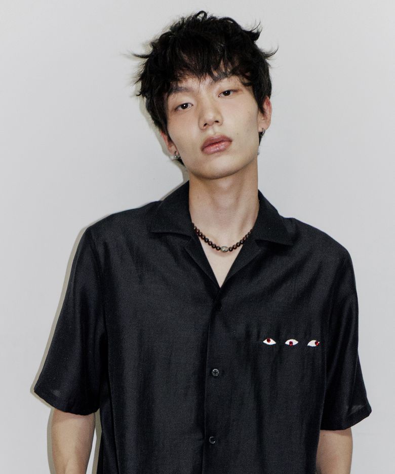 염주 초커 목걸이
