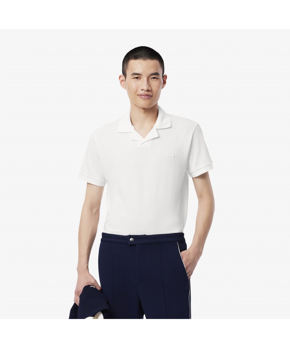 라코스테(LACOSTE) 남성 캠프 카라 반팔 폴로 PH0084-55G 001
