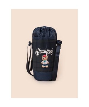 곰돌이 체크 물병가방  그린 (BI61D2U06M)