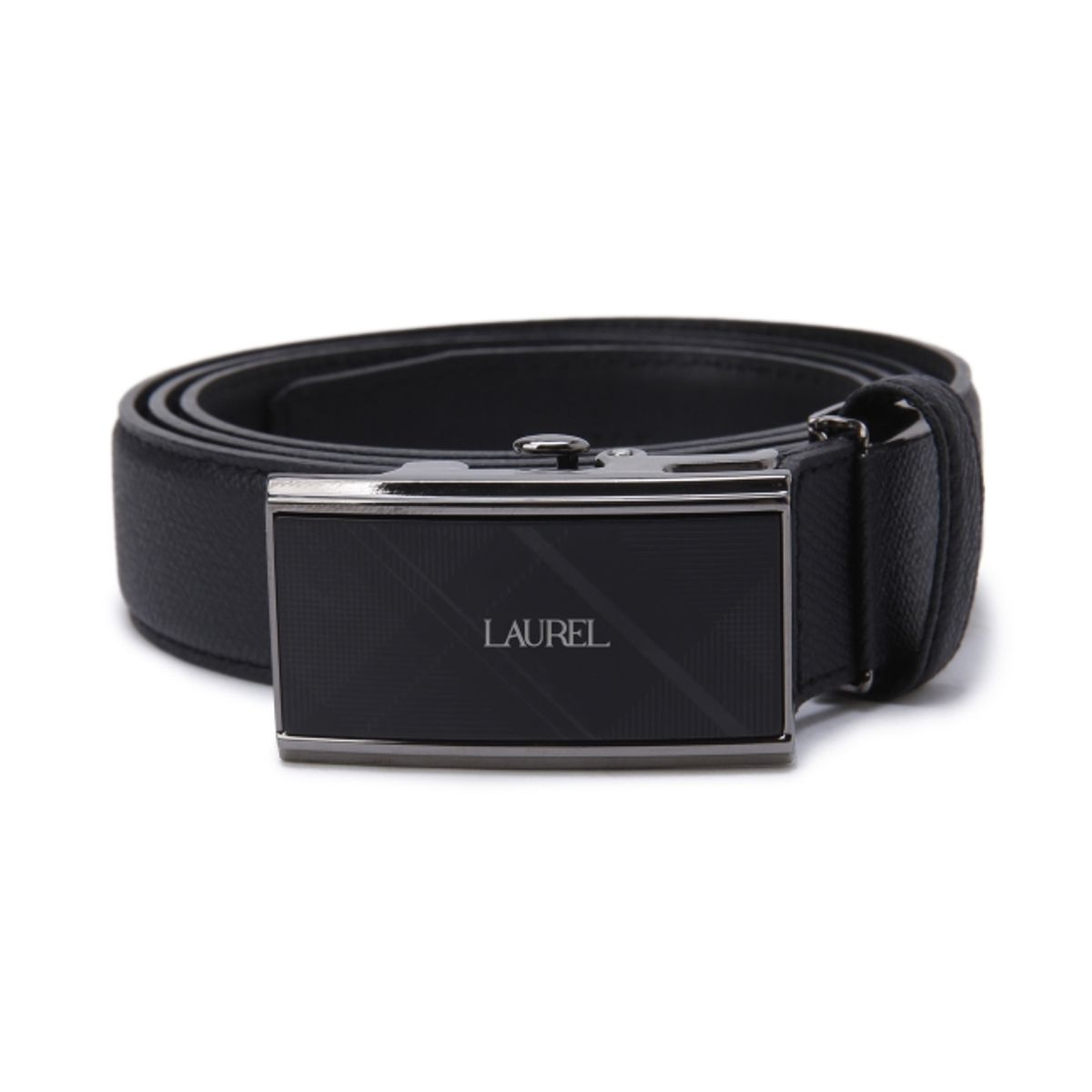 로렐(LAUREL) 로렐 남성 사피아노 소가죽 자동벨트 SHOBE7210MLAUF1