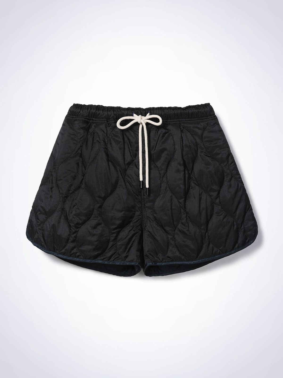 하우스공칠이씨(HAUS072C) REVERSIBLE QUILTING SHORT PANTS BLACK