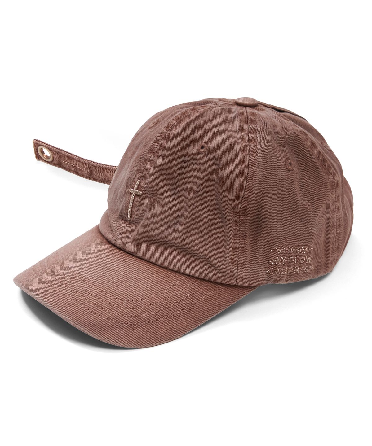 스티그마(STIGMA) PIGMENT CALIPH BALL CAP BROWN