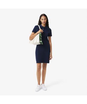 여성 슬림핏 미니피케 폴로 드레스 EF5473-55G 166