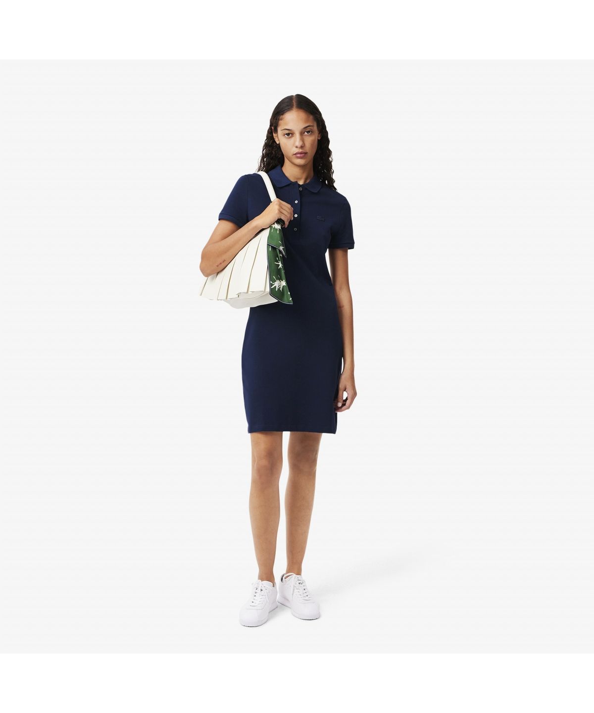 라코스테(LACOSTE) 여성 슬림핏 미니피케 폴로 드레스 EF5473-55G 166