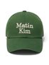 MATIN VOLUME LOGO BALL CAP IN GREEN