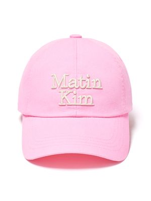 MATIN VOLUME LOGO BALL CAP IN PINK