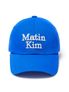 MATIN VOLUME LOGO BALL CAP IN BLUE