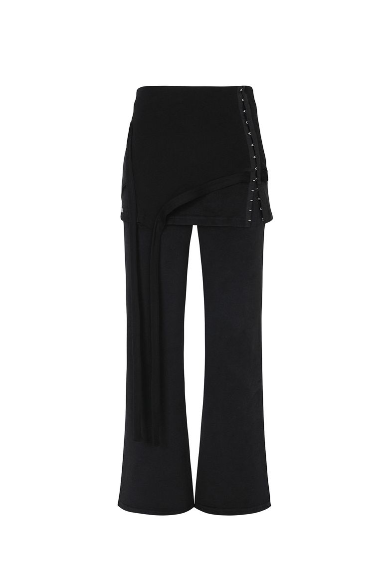 RUBY HOOK LAYERED PANTS black