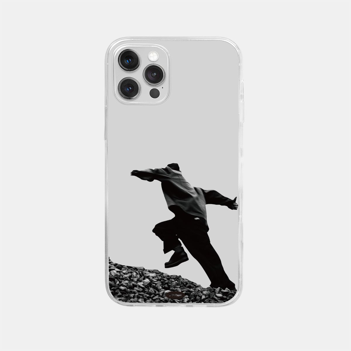 소유템(SOUTEM) Black Motion Phone Case_Clear