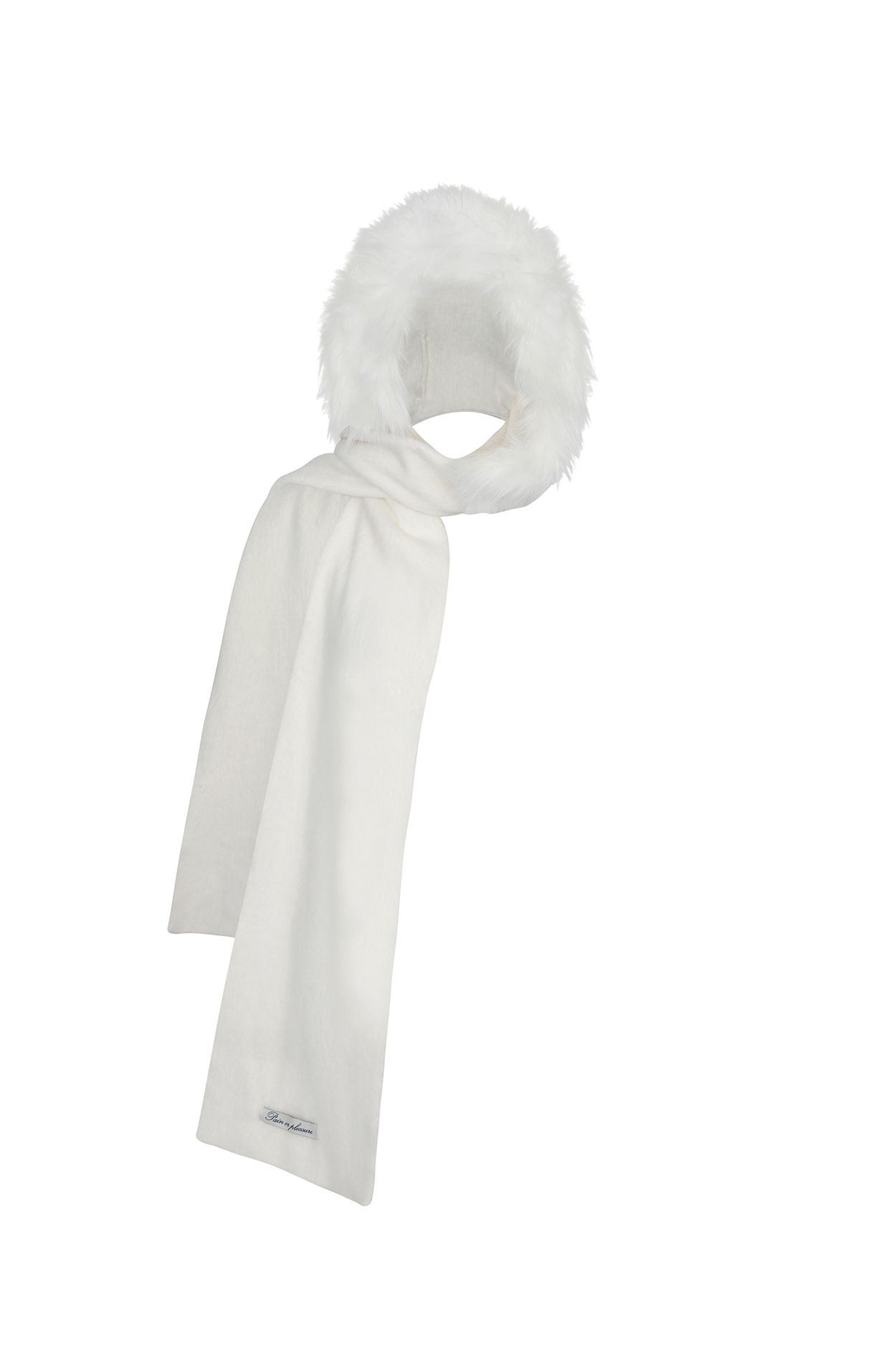 the toe PIGALLE SHAGGY MUFFLER ホワイト MUSINSA | PAINORPLEASURE CARRIE HOODED MUFFLER ivory