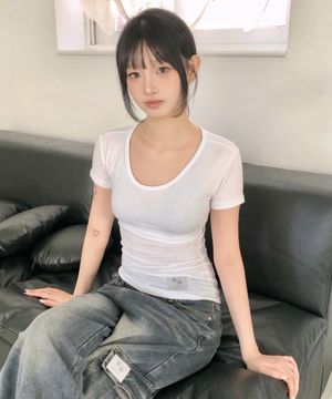 코리 미디 반팔 티 (3컬러)