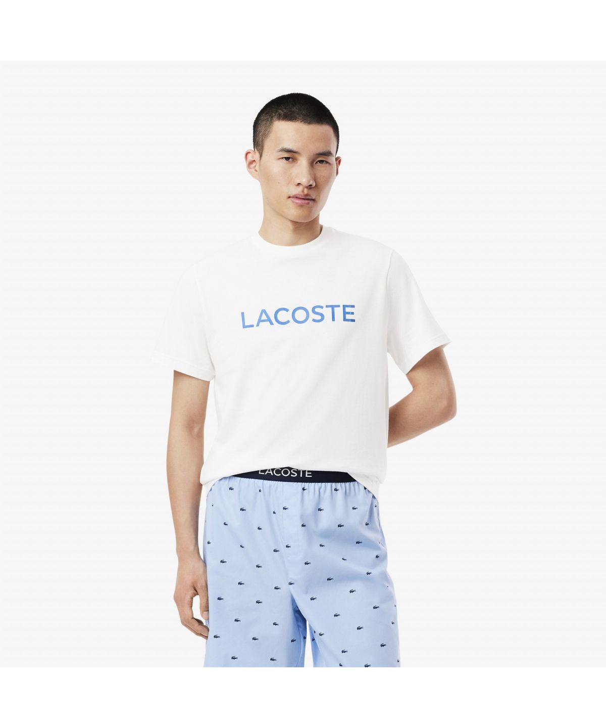 라코스테(LACOSTE) 남성 파자마 저지 티셔츠 TH4165-55G ANY