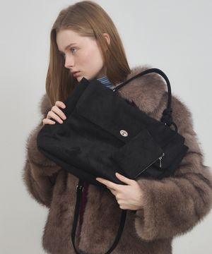 ANC SUEDE NUA BAG_BLACK