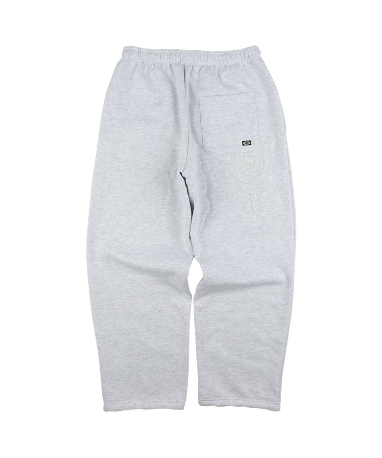 Emanate Logo Jogger Pants White