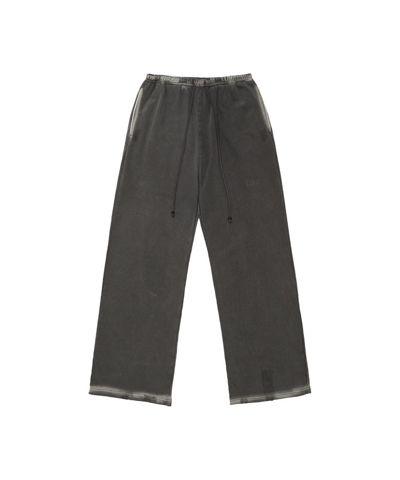 Tuewid classic slim fit pants in washed peppercorn
