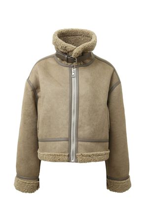 시어링 무스탕 자켓