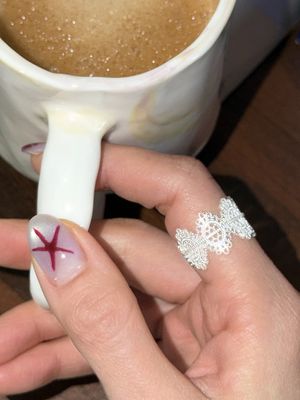 [925실버] 레이스 밴드 링