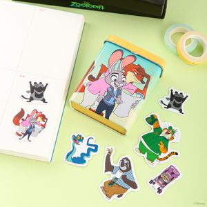 주토피아2 틴케이스 스티커 세트